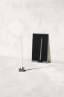 Billede af STOFF Nagel Reflect Candle Holder Small D: 4,5 cm - Black/Chrome