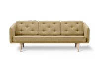 Billede af Fredericia Furniture 2003 No. 1 3 Pers. Sofa L: 206 cm - Fiord 422/Eg Lys Olie