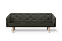Billede af Fredericia Furniture 2003 No. 1 3 Pers. Sofa L: 206 cm - Fiord 961/Eg Lys Olie