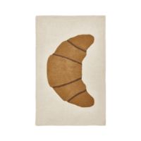Billede af OYOY Croissant Tufted Rug 120x75 cm - Brown OUTLET