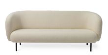 Billede af Warm Nordic Cape 3 Seater Sofa L: 200 cm - Cream