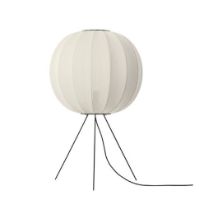 Billede af Made By Hand Knit-Wit Round Floor Medium Ø: 60 cm - Pearl White 