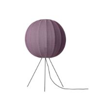 Billede af Made By Hand Knit-Wit Round Floor Medium Ø: 60 cm - Burgundy 