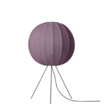 Billede af Made By Hand Knit-Wit Round Floor Medium Ø: 60 cm - Burgundy 