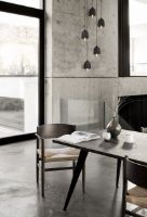 Billede af Mater Nestor Sidechair Armrest SH: 44 cm - Sirka Grey Beech/Natural Paper Cord Seat 