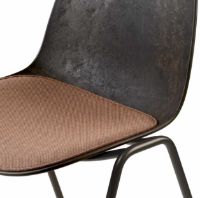 Billede af Mater Eternity Sidechair W Upholstery Seat SH: 46 cm - Re-Wool Rust 378