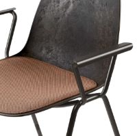 Billede af Mater Eternity Armchair Upholstery Seat SH: 46 cm - Re-Wool Rust 378