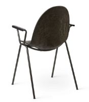 Billede af Mater Eternity Armchair SH: 46 cm - Coffee Waste Black