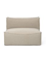 Billede af Ferm Living Catena Sofa Center L100 Rich Linen 108x108 cm - Natural 