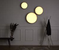 Billede af LOOM Design Lucia Loftlampe Ø: 60 cm - Black/Gold 