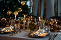 Billede af Sirius Caroline 10 stk batteri LED lys inkl. fjernbetjening - Guld