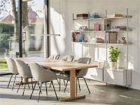 Billede af HAY Pier System 133 3 Columns 242x209 cm - PS White Steel/Clear Anodised Profiles