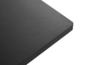 Billede af HAY Passerelle Table 200x90x74 cm - Ink Black Oak/Ink Black Linoleum/Ink Black Crossbar