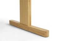Billede af HAY Passerelle Desk 140x65x74 cm - Oak/Ink Black Crossbar 