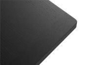 Billede af HAY Passerelle Desk 140x65x74 cm - Ink Black Oak/Ink Black Crossbar