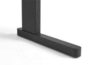 Billede af HAY Passerelle Desk 140x65x74 cm - Ink Black Oak/Ink Black Crossbar