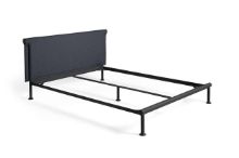 Billede af HAY Tamoto Bed Incl. Support Bar & Leg 140x200 cm - Anthracite/Linara 198