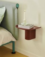 Billede af HAY Tamoto Bed Incl. Support Bar & Leg 160x200 cm - Mint Turquoise/Linara 499