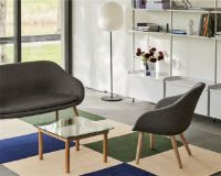 Billede af HAY Common Floor Lamp Base H: 130 cm - Soft Black