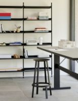 Billede af HAY Pier System 103 3 Columns 242x209 cm - PS Black Steel/Black Anodised Profiles