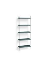 Billede af HAY Pier System 111 1 Column 80x209 cm - PS Blue Steel/Black Anodised Profiles