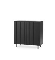 Billede af Normann Copenhagen Rib Kabinet L: 98,5  cm - Varm sort