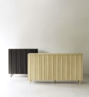 Billede af Normann Copenhagen Rib Kabinet L: 98,5  cm - Varm sort