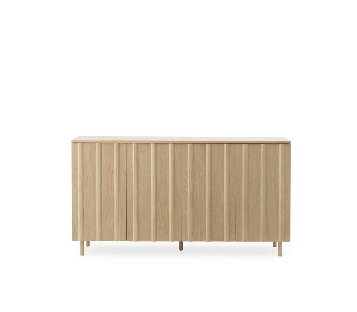 Billede af Normann Copenhagen Rib Skænk L: 159 cm - Eg