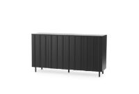 Billede af Normann Copenhagen Rib Skænk L: 159 cm - Varm Sort