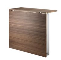 Billede af String Furniture Folding Table B: 78 cm - Walnut/White