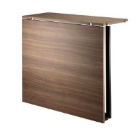Billede af String Furniture Folding Table B: 78 cm - Walnut/Black 