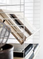 Billede af String Furniture Magazine Shelf Solid B: 78 cm - Ash