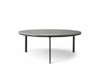 Billede af Vipp 425 Coffee Table Ø: 90 cm - Marble/Sky Grey