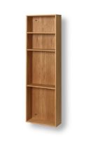 Billede af Ferm Living Bon Shelf L: 47 cm - Oiled Oak vest Wall Rug 165 x 100 cm - Natural  