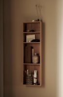 Billede af Ferm Living Bon Shelf L: 47 cm - Oiled Oak vest Wall Rug 165 x 100 cm - Natural  