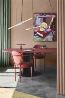 Billede af Design By Us Limbo L: 90 cm incl. 2x Tube Bulb Plissé - White Carrara