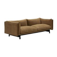 Billede af Wendelbo Kite 2,5 Seater Sofa L: 230 cm - Sortbejdset Eg/Roco Col. 2