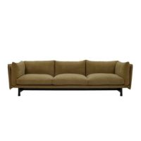 Billede af Wendelbo Kite 3 Seater Sofa L: 260 cm - Sortbejdset Eg/Roco Col. 2