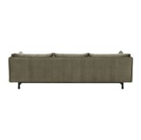 Billede af Wendelbo Kite 3 Seater Sofa L: 260 cm - Sortbejdset Eg/Roco Col. 8
