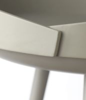 Billede af FDB Møbler D106 Bakkedal Bakkebord Philip Bro Ø: 38 cm - Bøg/Silkegrå 