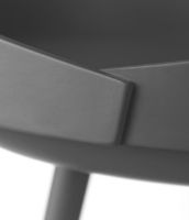 Billede af FDB Møbler D106 Bakkedal Bakkebord Philip Bro Ø: 38 cm - Bøg/Mørkegrå