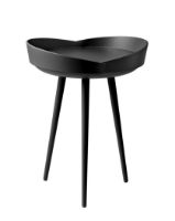 Billede af FDB Møbler D106 Bakkedal Bakkebord Philip Bro Ø: 38 cm - Bøg/Sort 