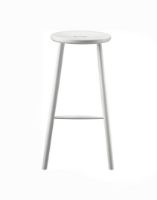 Billede af FDB Møbler J27B Barstol Børge Mogensen H: 75 cm - Hvid FORUDBESTIL: MARTS 2026 