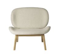 Billede af FDB Møbler L32 Suru Loungestol H: 82 cm - Eg/Lys Beige 