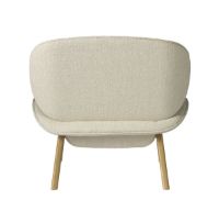 Billede af FDB Møbler L32 Suru Loungestol H: 82 cm - Eg/Lys Beige 