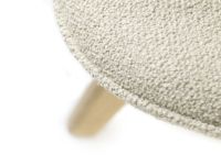 Billede af FDB Møbler L32 Suru Loungestol H: 82 cm - Eg/Lys Beige 