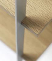 Billede af FDB Møbler A91 Nordhavn Reol H: 81,6 x 85 cm - Eg/Silk Grey