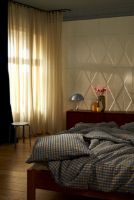 Billede af Juna Bæk&Bølge Sengetøj inkl. Pudebetræk 140x220 cm - Blå/Okker 