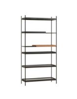 Billede af Woud Tray Shelf High 201x100 cm - Walnut/Black