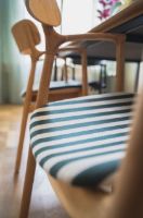 Billede af Bent Hansen Asger Stol M. Polstring H: 80 cm - Olieret Eg/Vils 22-100/151 